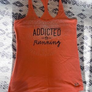 Under Armour Women's Vibrant Orange Workout Tank Top